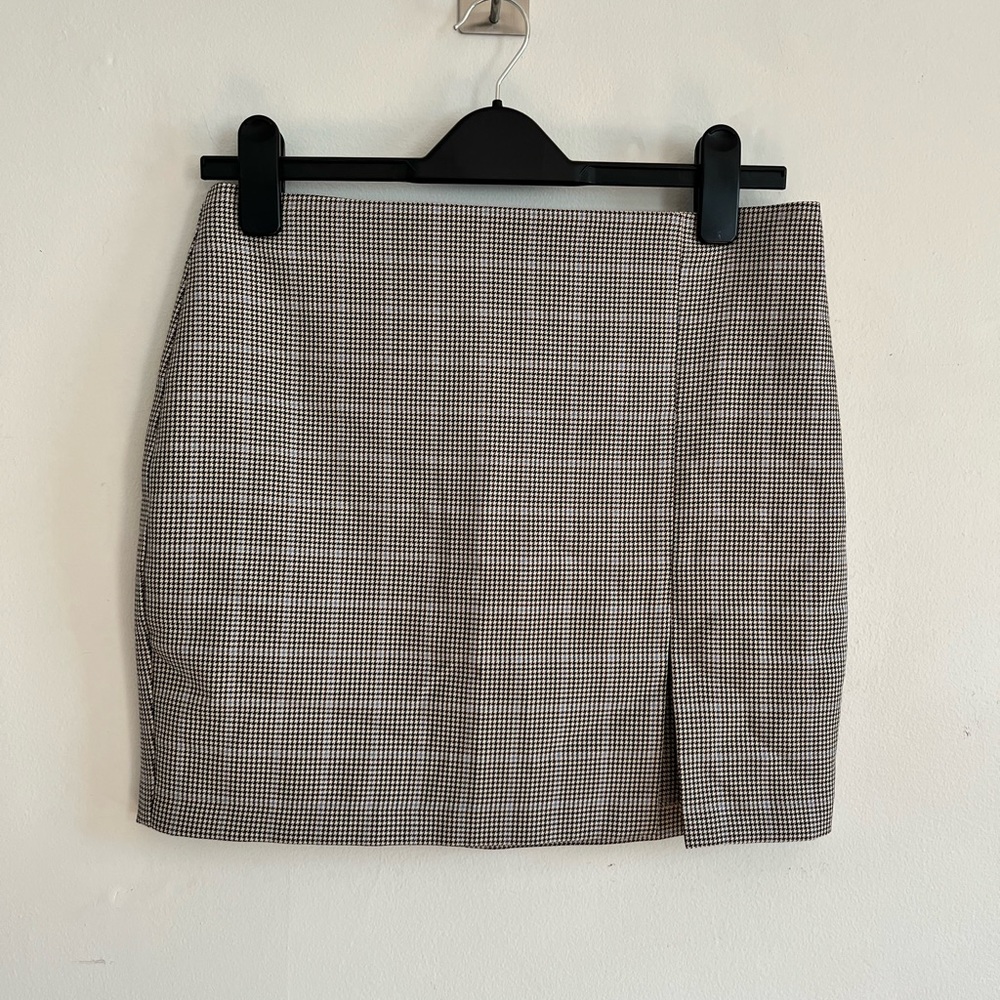 Asos mini skirt with side slit